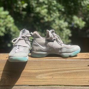 Nike Unisex LeBron 14 MAG grey shoes